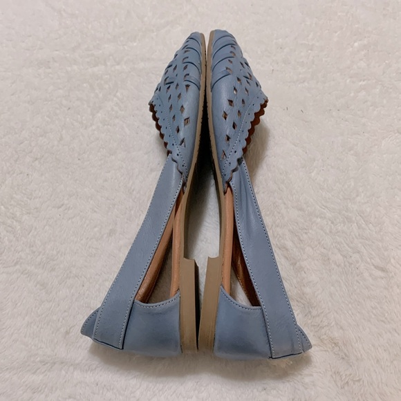 Spring Step Blue Flats - Picture 2 of 9